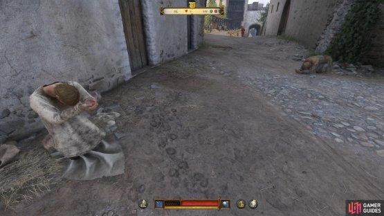 Find the beggars around the city and talk to them.