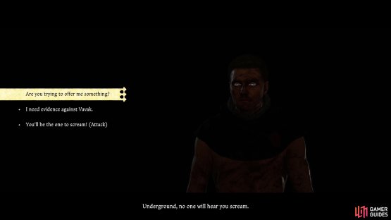 Buresh will try to bribe you to ignore what you&rsquo;ve seen. Turn him down and prepare for battle.