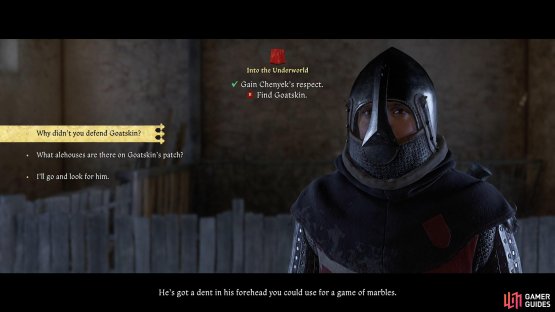 Speak to Chenyek after the fight, and he&rsquo;ll tell you what you want to know.