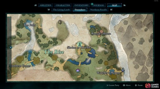 The Shrine to Woedica has the totem core.