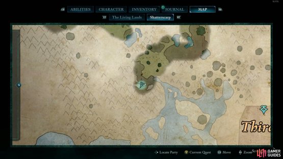 The next fragment is near the Shrine to Wael.