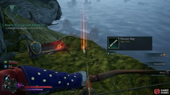 Find the next map near another corpse.