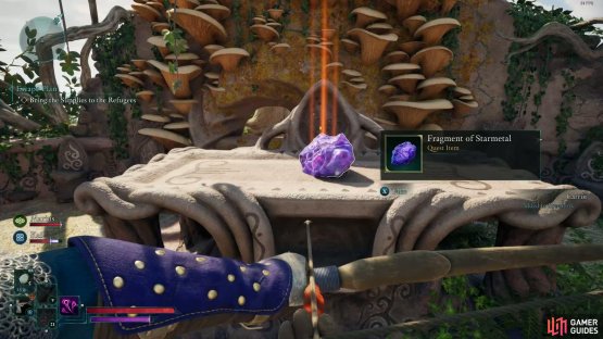 The Godless Ruin lies near the Emerald Stair Gatehouse.