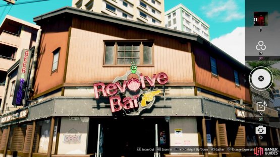 While standing in front of the bar, look up and snap a photo of the bar&rsquo;s sign.