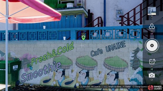 It is there that you&rsquo;ll find this mural of some men carrying matcha tea.
