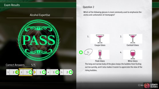 Which of the following glasses is most commonly used for champagne?