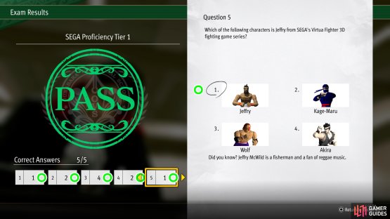 Which of the following characters is Jeffry from SEGA&rsquo;s Virtua Fighter?