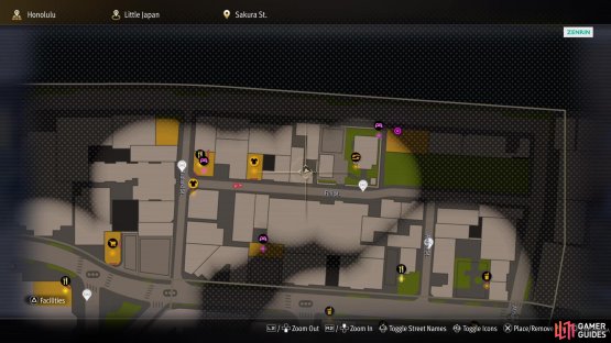 The Armor outfit is found in an alley area just west of the Shrine.