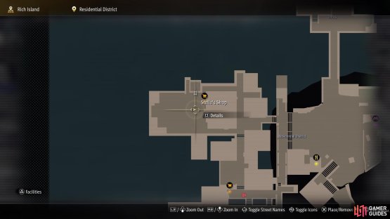 In the Residential District, go to Stella&rsquo;s Shop on the western side.