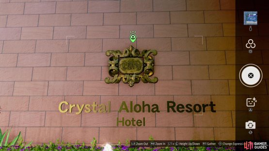 As soon as you exit, look to the side for this sign.