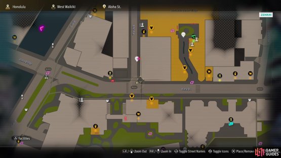 Go to this corner to find the sixth entry.