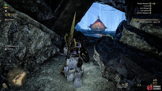 This will take you to the hidden Area 8 camp.