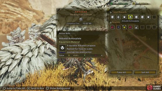 Fortunately the materials required to craft this armor also come exclusively from high rank Arkvelds.