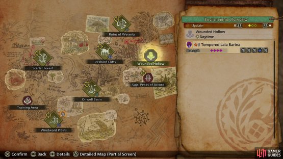 You can find Tempered monsters after completing the quest “Wyvern Sparks and Rose Thorns” - just search for them by region.