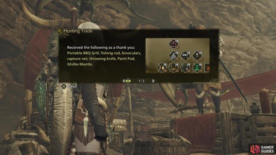 The first mantle - the Ghillie Mantle - will unlock automatically following the Quematrice hunt,