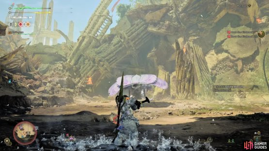 Hirabami’s most dangerous attack is its icicle attack, as it can root you in place.