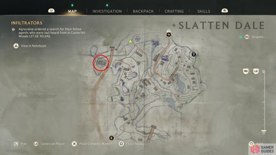 The convoy can be found southwest of Molly&rsquo;s Trader Camp.