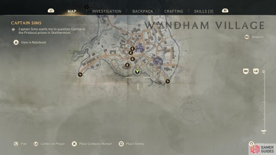 Enter the Interchange via the Wyndham Village entrance.