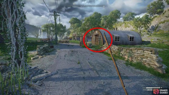 This hut is what requires the Greenhouse Hut Key.