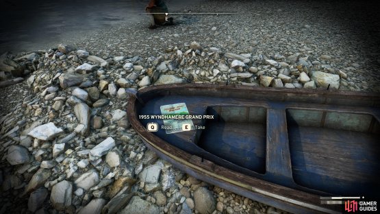 You&rsquo;ll find it in the washed-up boat.
