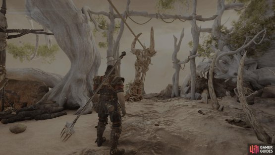 After defeating him the first time, take the zipline down to the Lava Temple.