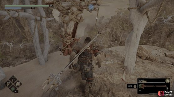 Take the zipline down to Koko&rsquo;s Hollow, follow the path north, and take a right when you can.