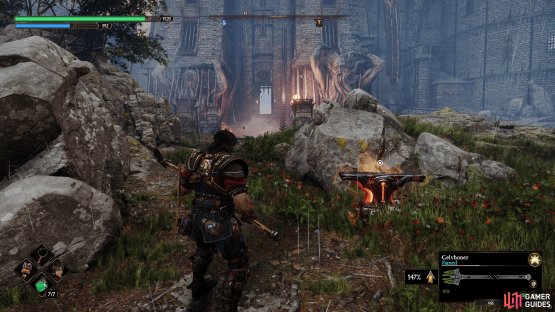 Go right from the Anvil.