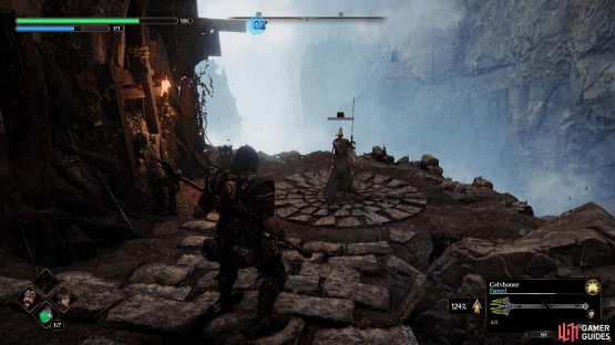 Defeat the Sacred Templar outside by going through the dungeons to get the key.