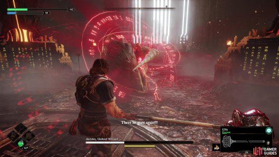 You must stun Aecides out of this Explosion charge or he will delay Adso.