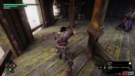 You&rsquo;ll eventually be able to climb to the top of a gate that leads to the southwest tower containing this Life Criptex.