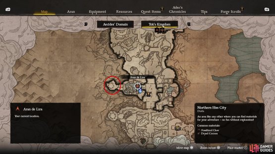 Head to the Northern Hiss City and charge the medallion of Hurmuz.