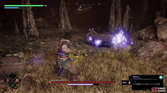 The Lightning Balls will move slowly out, and then detonate like a mine.