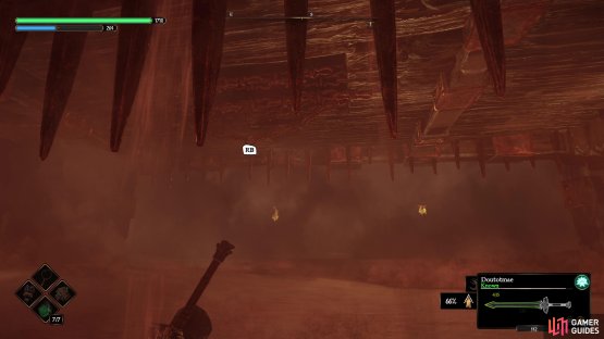 Once you pull the switches in the Northern Hiss City, make sure you get to this chain before the quicksand swallows you.