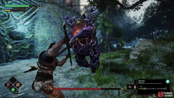 It&rsquo;s better to do regular dodges through each hit of King Ashkhanar&rsquo;s spin combo.
