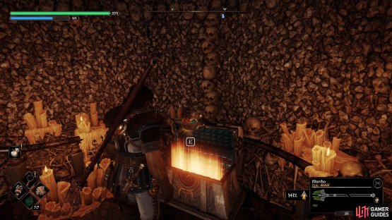 Unlock the Inner Sanctum to find the Dye.