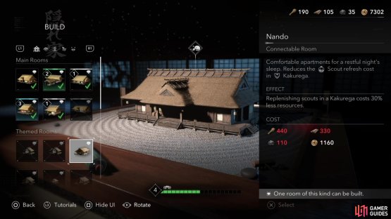 and these are used to build and upgrade structures at the Hideout.