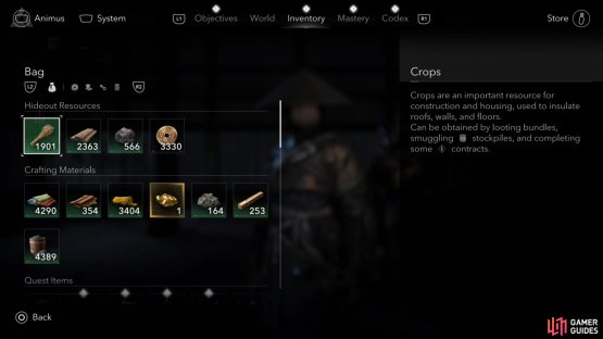 There are three main Hideout Resources in Assassin&rsquo;s Creed Shadows: Crops, Wood and Minerals,
