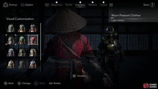 Once the Forge is unlocked, you can customize your gear to make it look like any other gear you&rsquo;ve found or bought.
