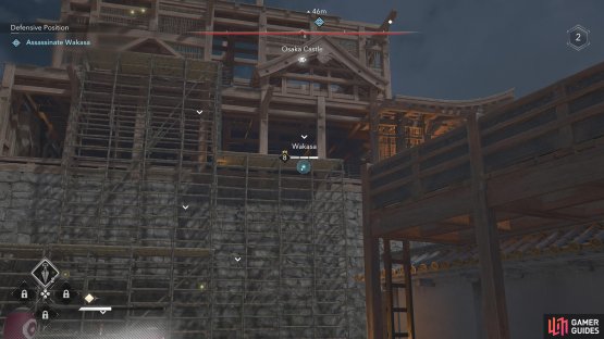 She&rsquo;ll be near the top of the unfinished building.