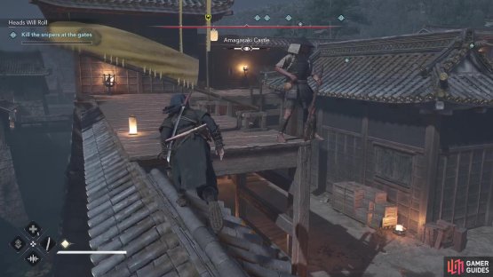 The first objective has you going after some marked snipers.