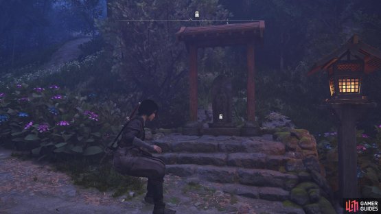 to find the second Jizo Statue