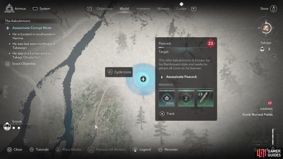 The location of the leaders if you choose to gather them in one spot.