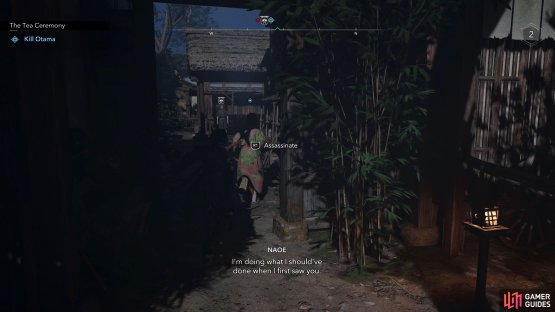 If you confront Otama, you&rsquo;ll need to chase her down and assassinate her.