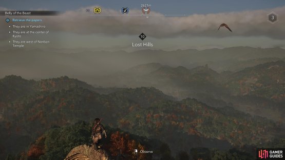 to find the Lost Hills Viewpoint
