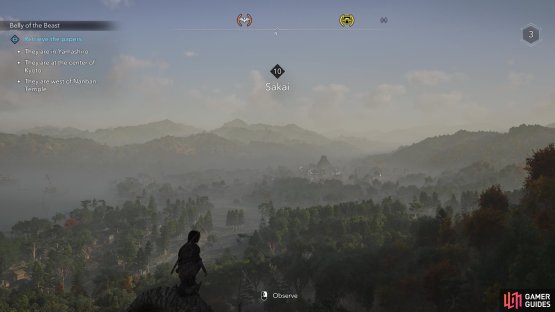 to find the Mount Kongo Viewpoint