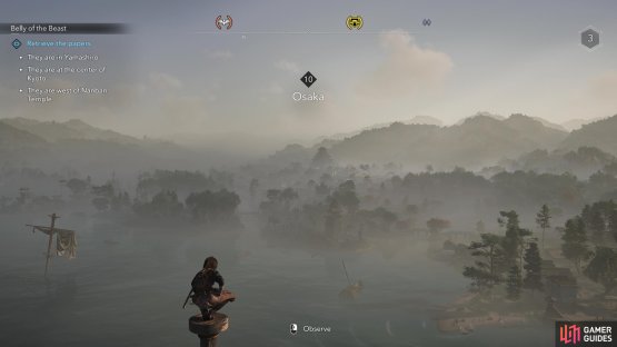 to find the Nabansen Viewpoint
