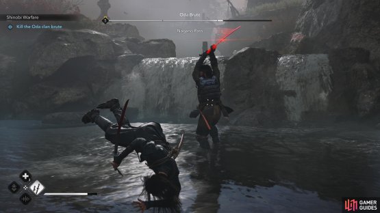Make sure you avoid Oda Brute&rsquo;s red attacks other wise you&rsquo;ll take lots of damage.