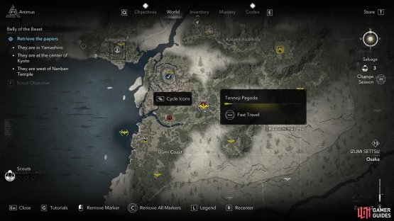 Head to the Tennoji Temple