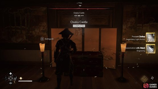 Osaka Castle Legendary Chest rewards