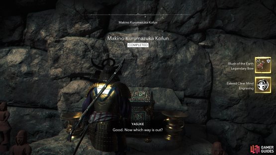 Makino Kurumazuka Kofun Legendary Chest rewards